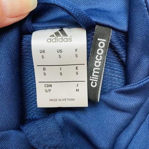 Adidas USTA Track Jacket Mens S Navy Full Zip Embroidered 2016 Tennis Nationals - Picture 3 of 10